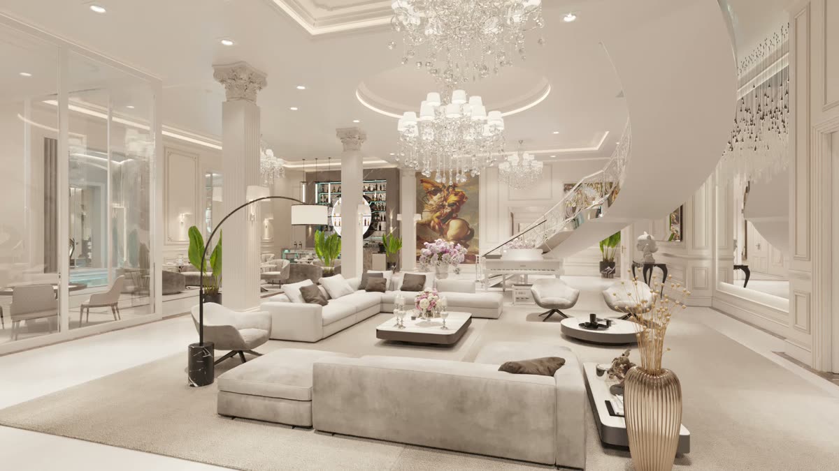 Real-time architectural walkthrough