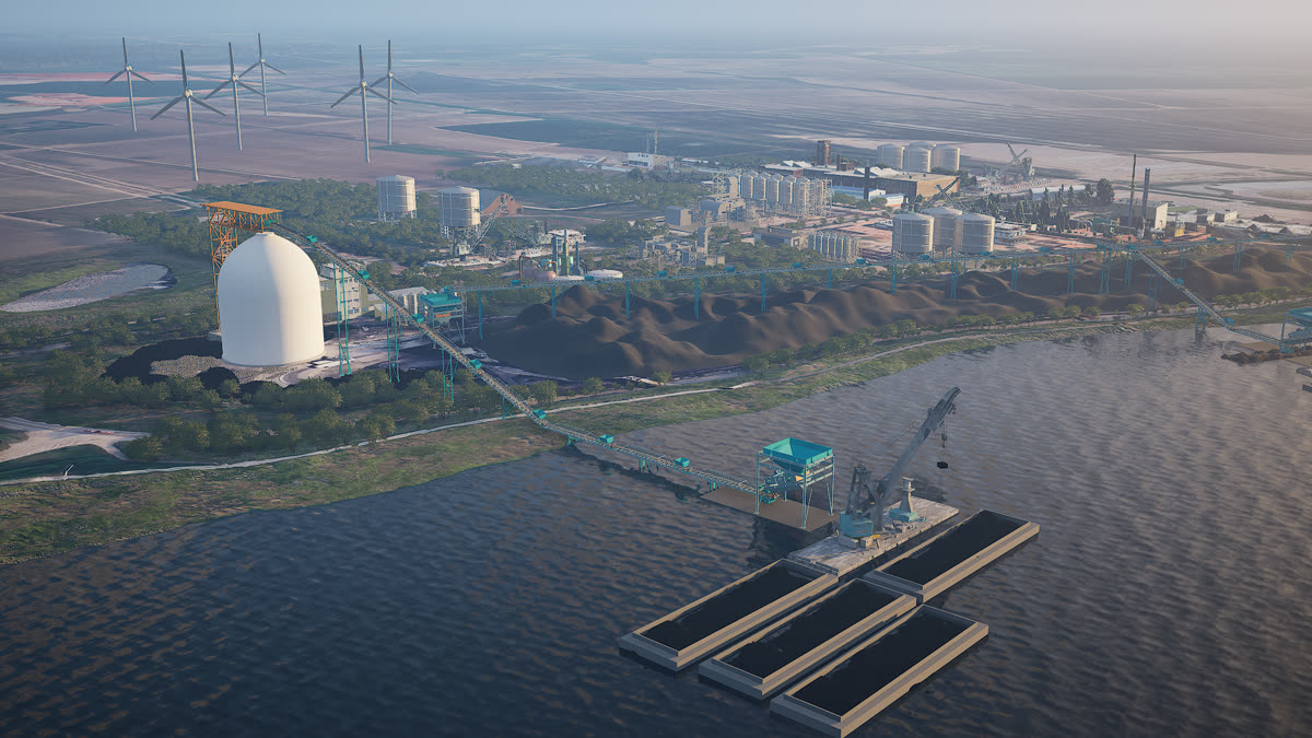 Factory and industrial building visualization