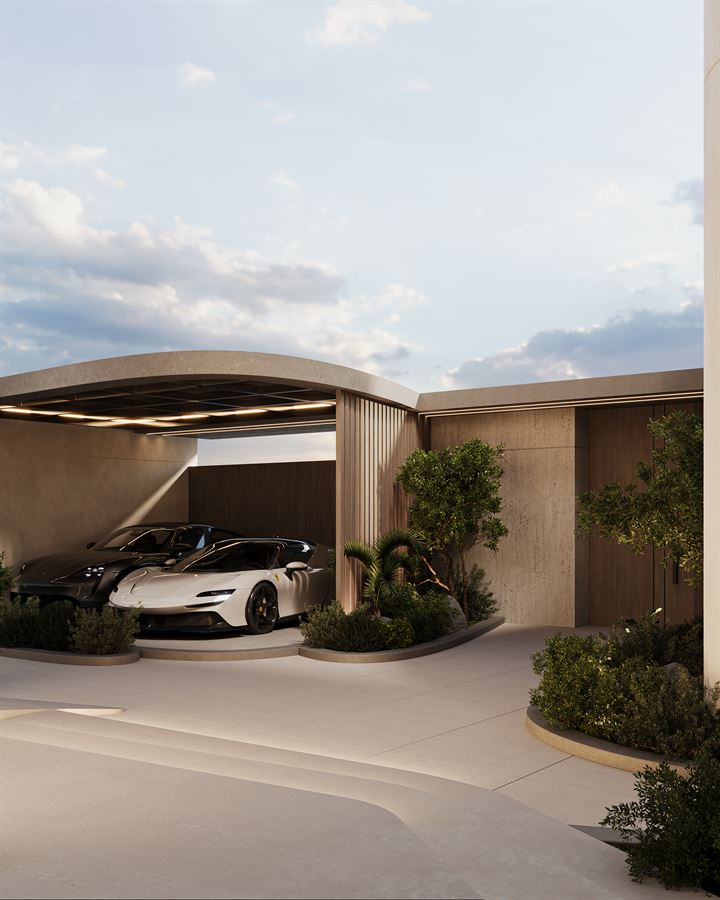 Residenza Privata SAAD — Interior Design · Lusso 3D visualization, Riyadh, Arabia Saudita — view 7 by DARK studio