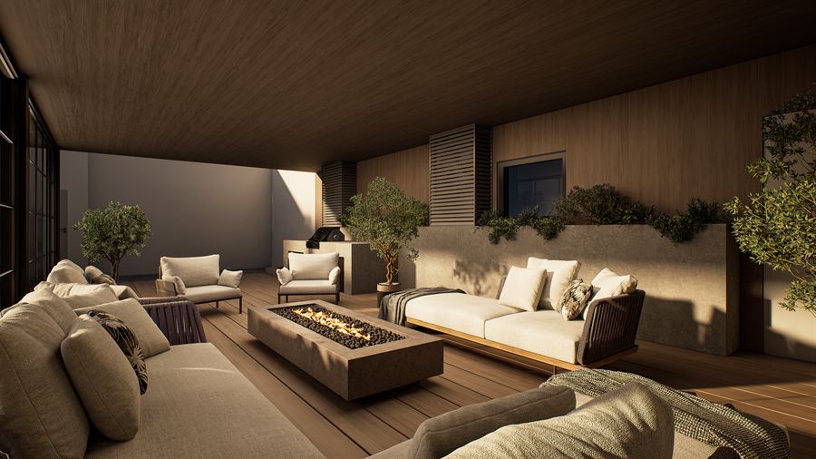 Neoclassical Villa — Architecture · Exterior 3D visualization, Doha, Qatar — view 6 by DARK studio