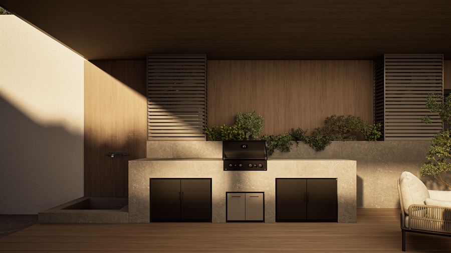 Neoclassical Villa — Architecture · Exterior 3D visualization, Doha, Qatar — view 7 by DARK studio